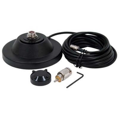 880900813, Base Aimantée Complète Antenne Wilson 1000 et 5000 / Magnetic Base for W1000 Wilson Antenna with Connector