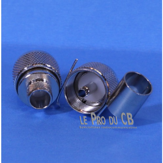 PL-259 Male UHF Crimp Connector for LMR400
