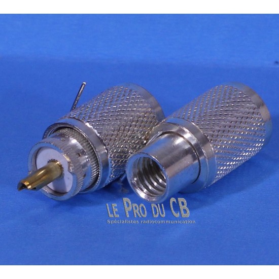 PL259 - Male UHF Connector for RG8, Coaxial Connectors 