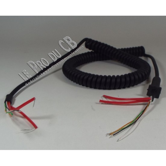 DISFM12, 12 feet microphone wire, 5 strands, with shield