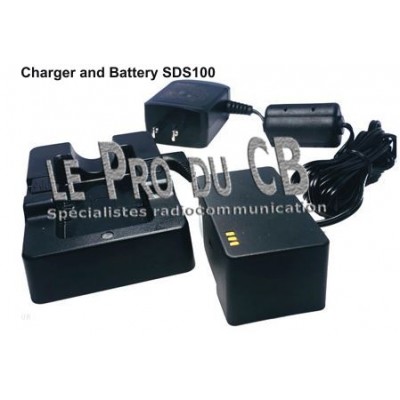 EBC100, chargeur et batterie pack SDS100 Uniden, Bearcat scanner digital