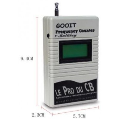 GOOIT - Compteur Frequence portatif digital, 50MHz-2.4GHz
