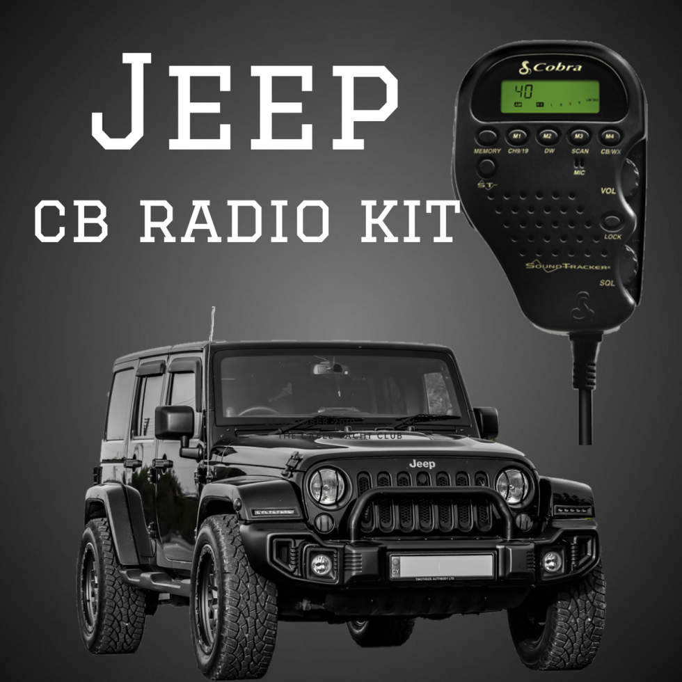 Jeep CB Kit, Turnkey SOLUTION, Jeep CB Radio, CB Radio Package, CB Radio  Bundle, off-road CB, JEEP CB - SolutionCB